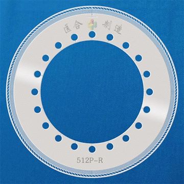 蚀刻加工512线金属码盘，外径50mm